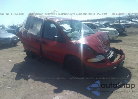 1999 Plymouth Voyager из США, поврежденный, VIN 2P4GP25G9XR375487